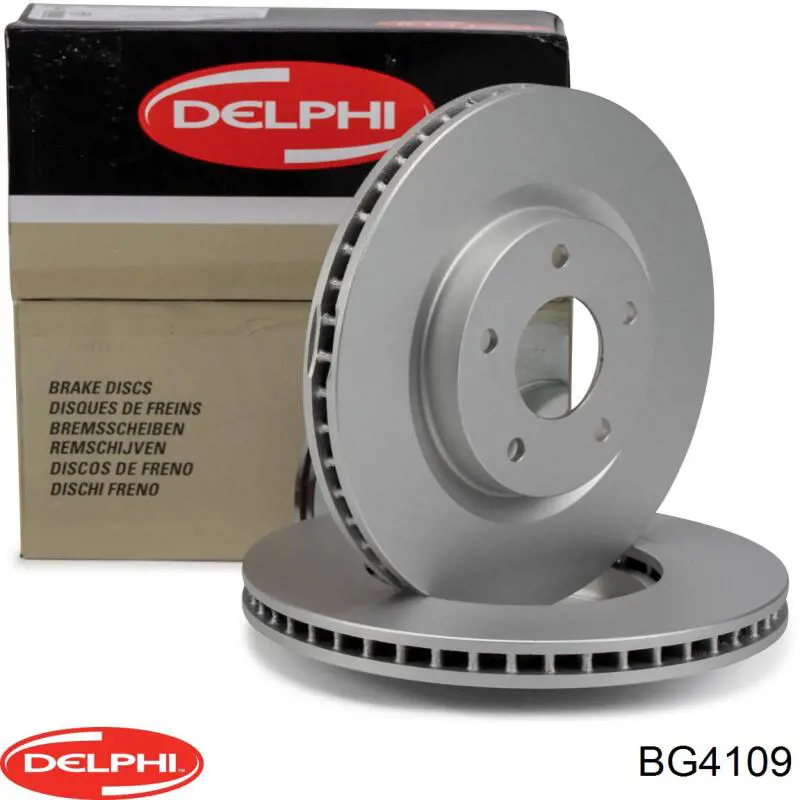 BG4109 Delphi диск тормозной передний