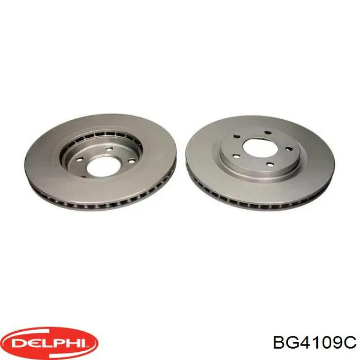 Тормоз дисковый передний Delphi BG4109C цена, от 47.81 USD