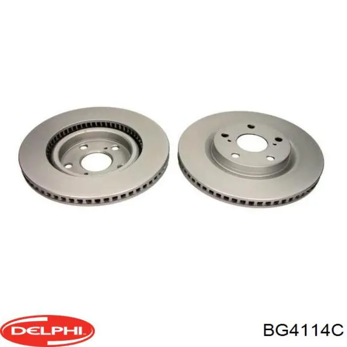Тормоз дисковый передний Delphi BG4114C цена, от 45.65 USD