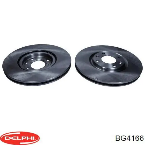 Тормоз дисковый передний Delphi BG4166 цена, от 58.28 USD