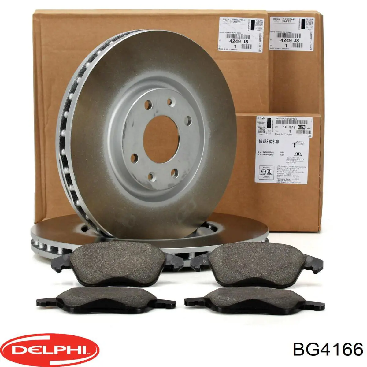 Купить BG4166 Delphi Ротор тормозной