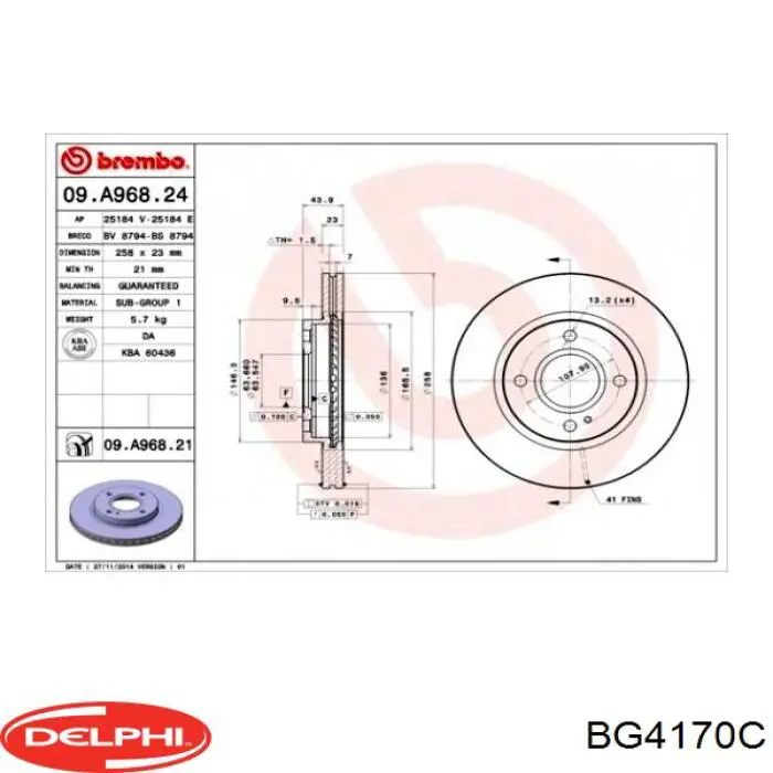 BG4170C Delphi
