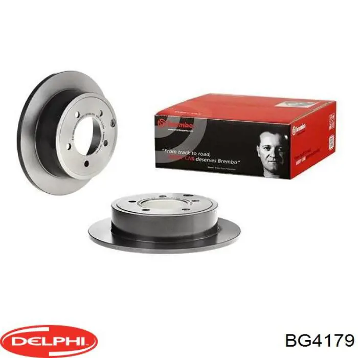 Купить BG4179 Delphi Диск тормозной задний