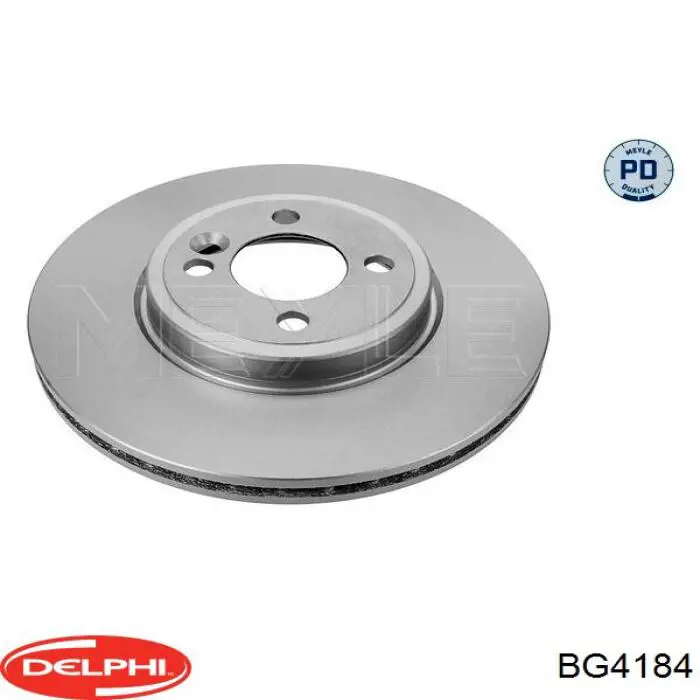 BG4184 Delphi диск тормозной передний