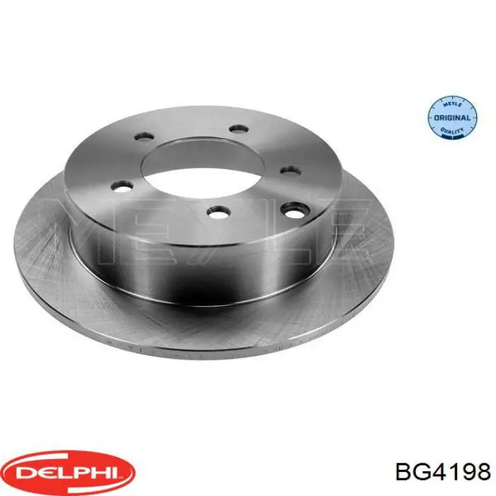 Задний тормозной диск Delphi BG4198 цена, от 36.83 USD