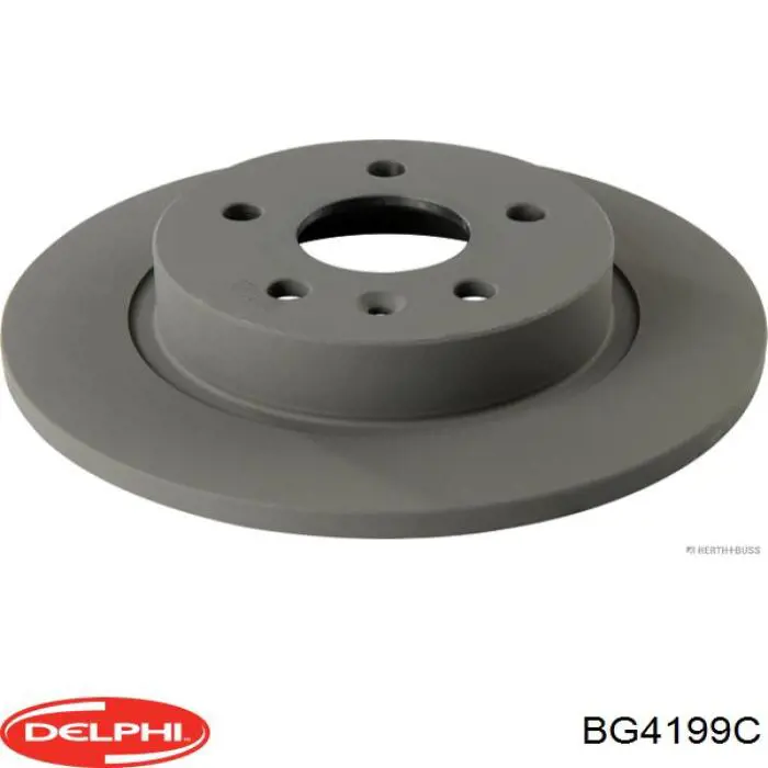 Тормозные диски BG4199C Delphi