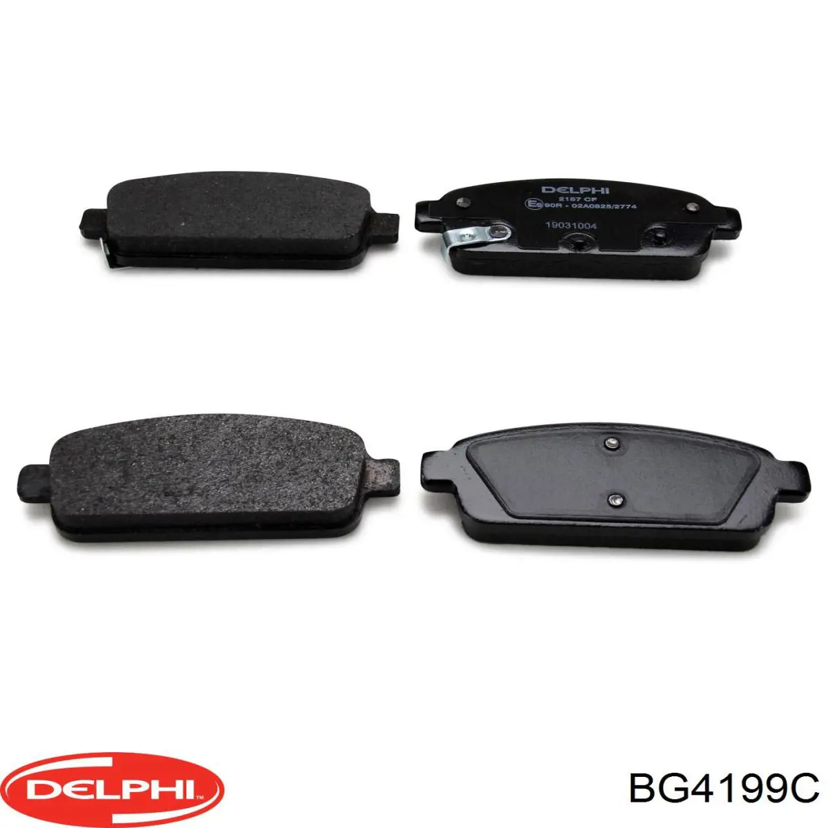 Задний дисковый тормоз Delphi BG4199C