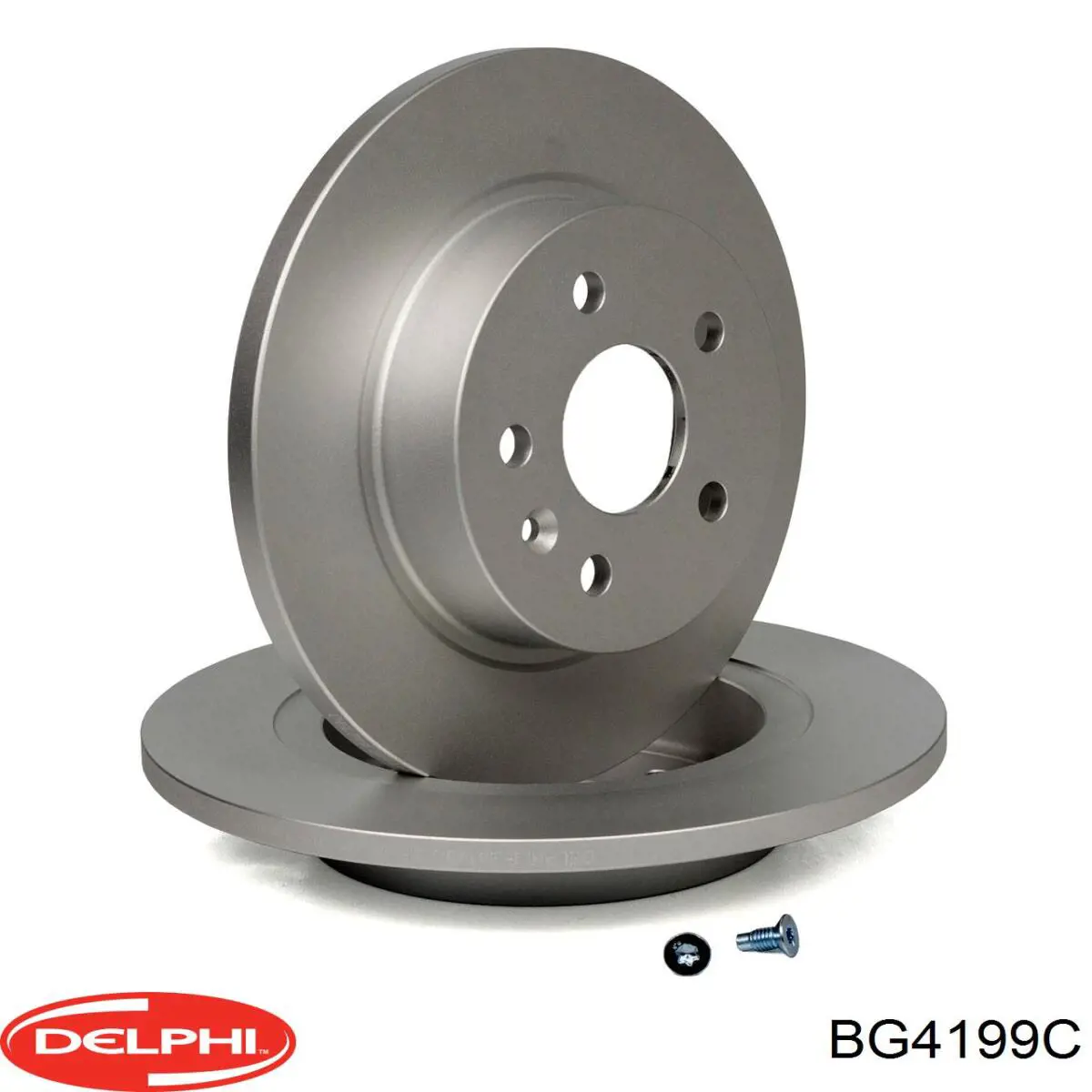 Купить BG4199C Delphi Диск тормозной задний