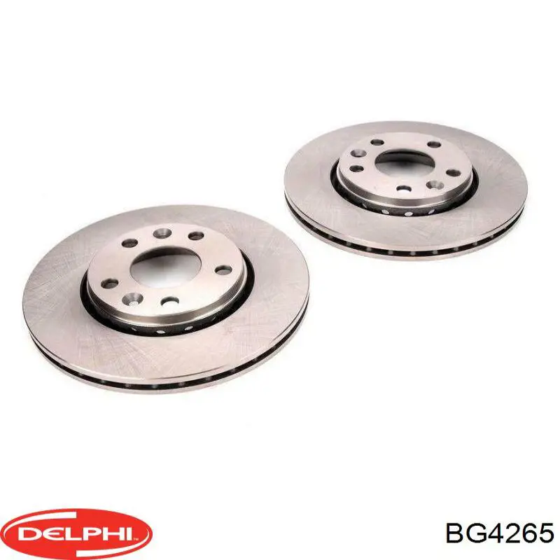 BG4265 Delphi диск тормозной передний