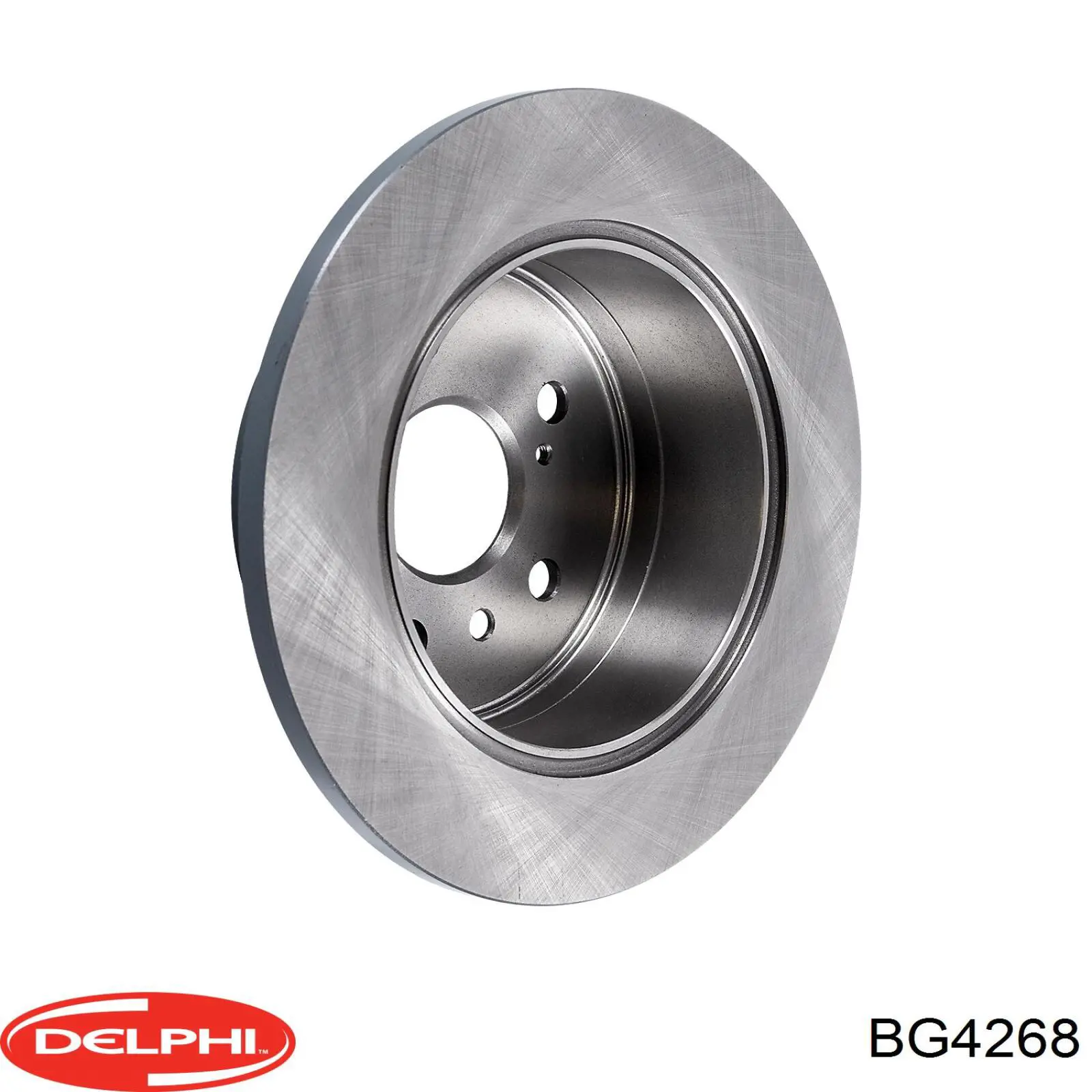 BG4268 Delphi диск тормозной задний