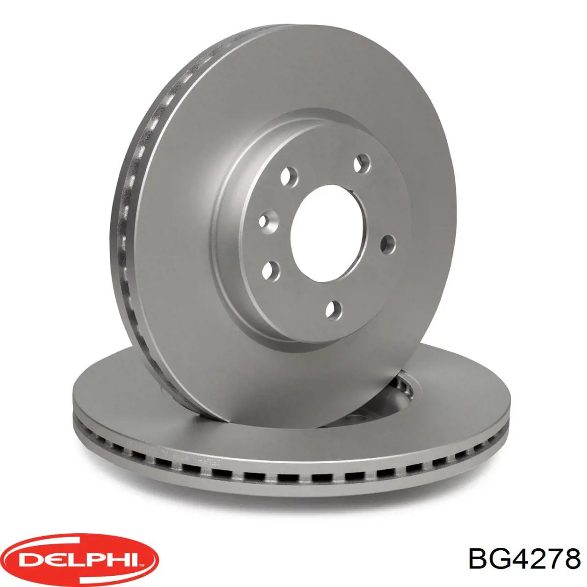 BG4278 Delphi диск тормозной передний