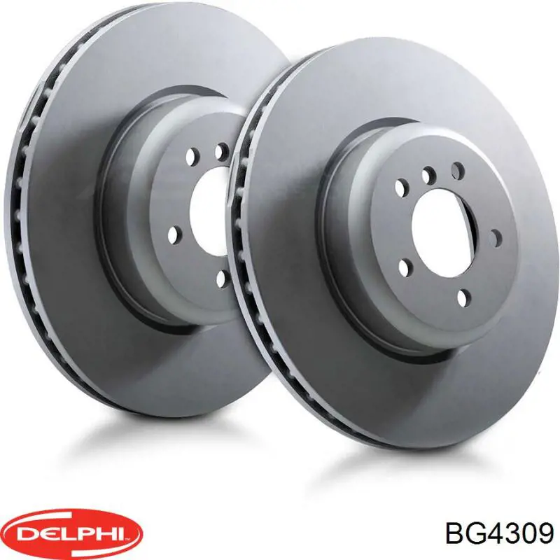 Тормоз дисковый передний Delphi BG4309 цена, от 113.83 USD