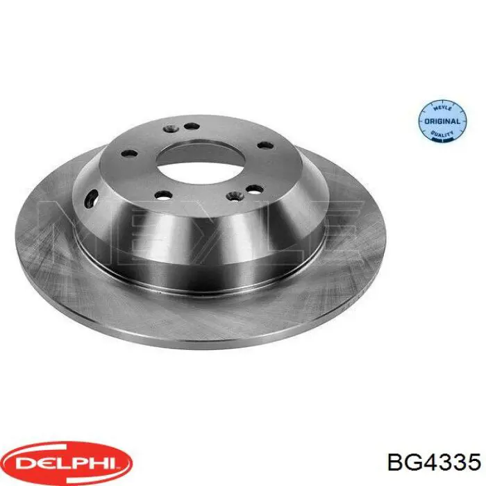BG4335 Delphi диск тормозной задний