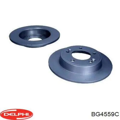 Задний тормозной диск Delphi BG4559C цена, от 31.65 USD