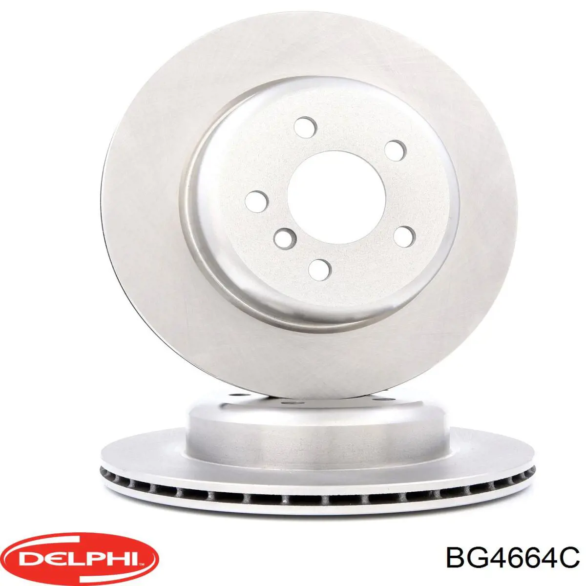 Задний тормозной диск Delphi BG4664C цена, от 99.31 USD
