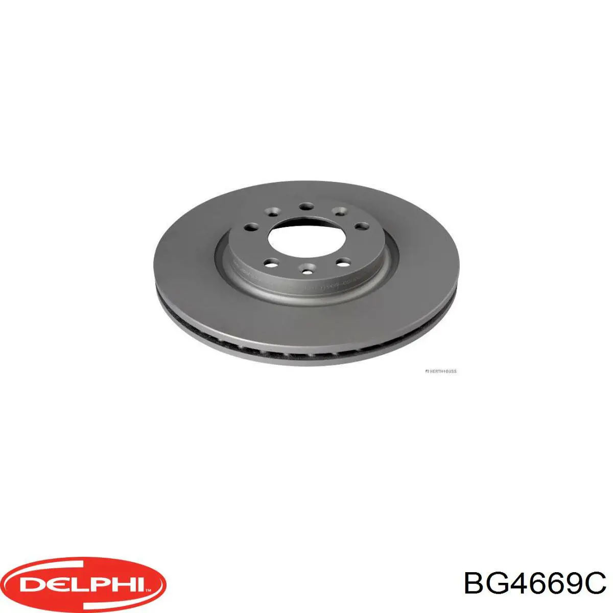 Тормоз дисковый передний Delphi BG4669C цена, от 40.49 USD