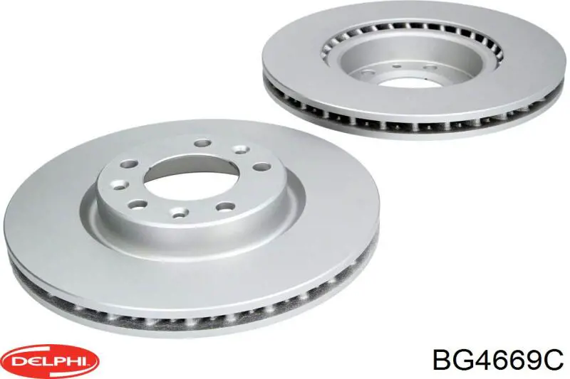 Купить BG4669C Delphi Ротор тормозной