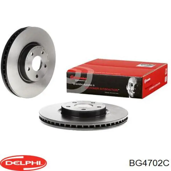 Передний тормозной диск Delphi BG4702C