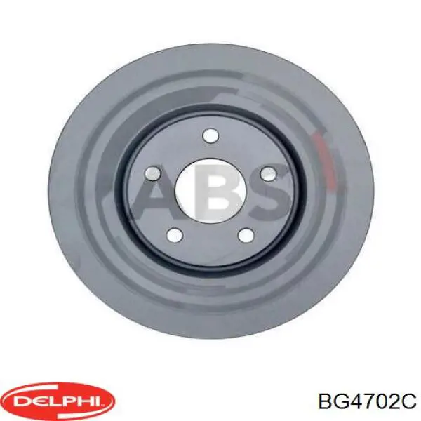 BG4702C Delphi Диск тормозной передний