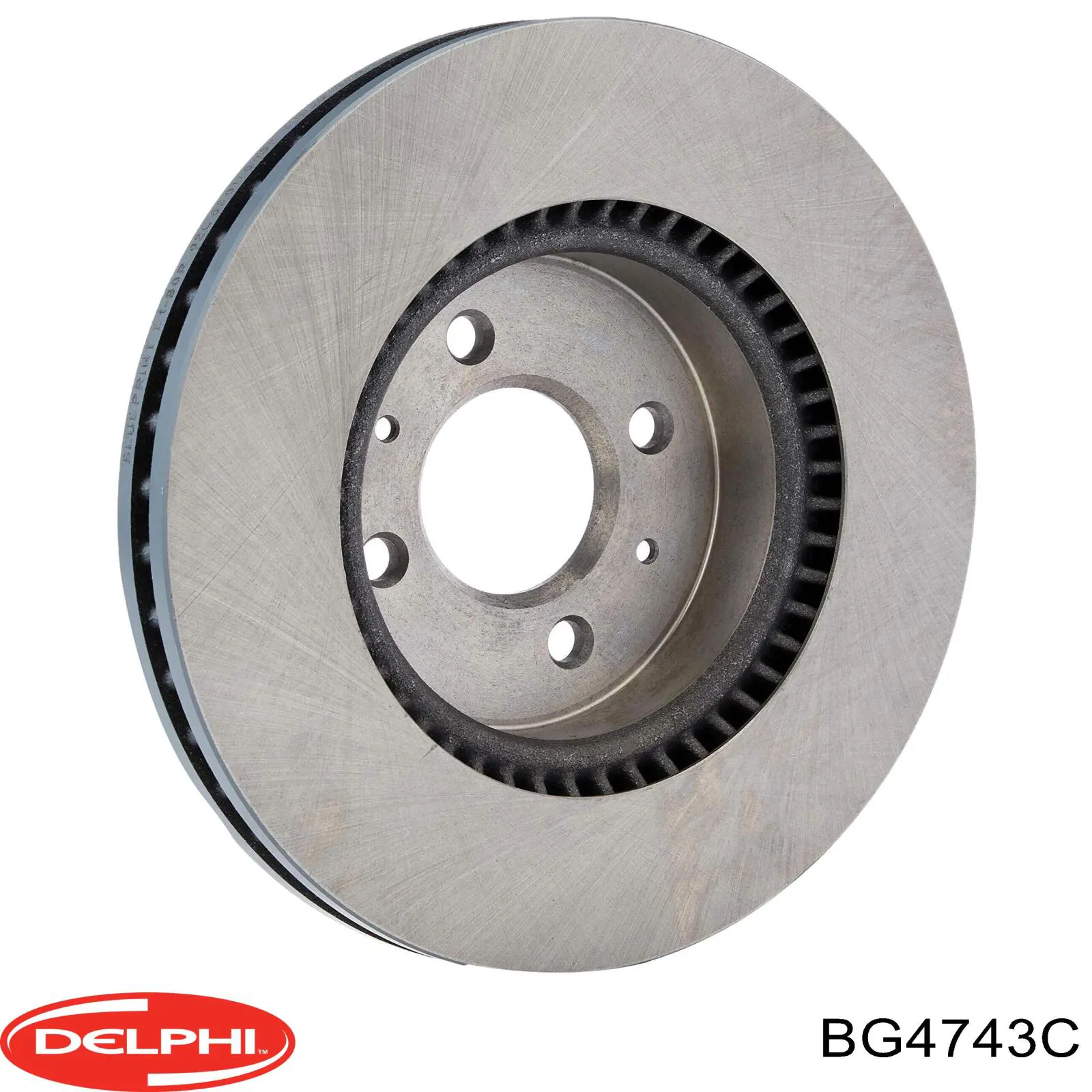 Передние тормозные диски BG4743C Delphi