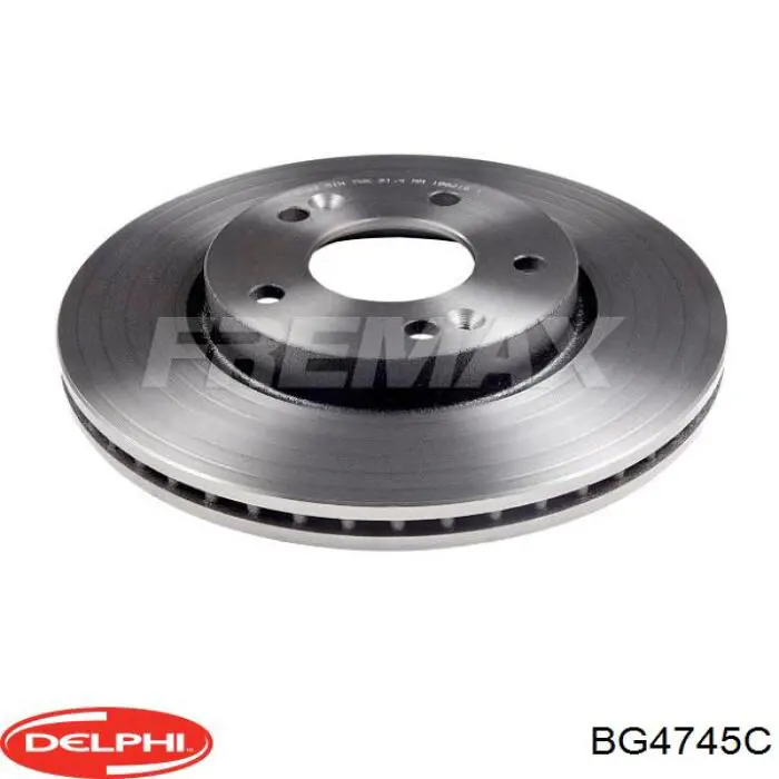 Передний тормозной диск Delphi BG4745C