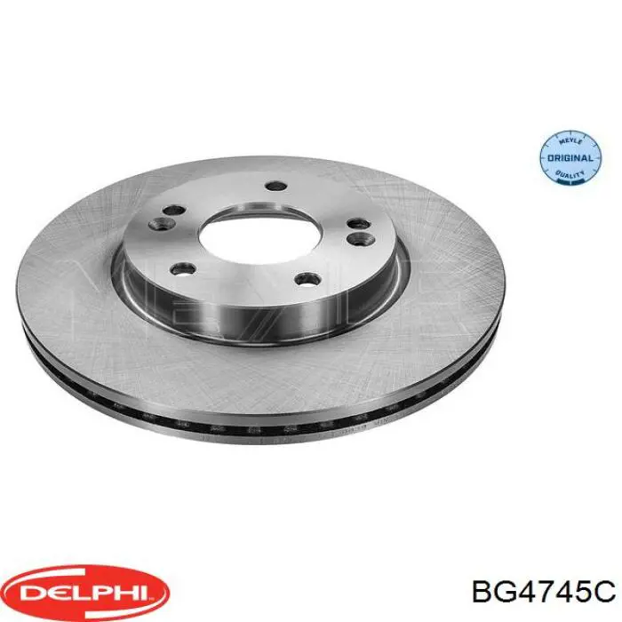 Freno de disco delantero BG4745C Delphi