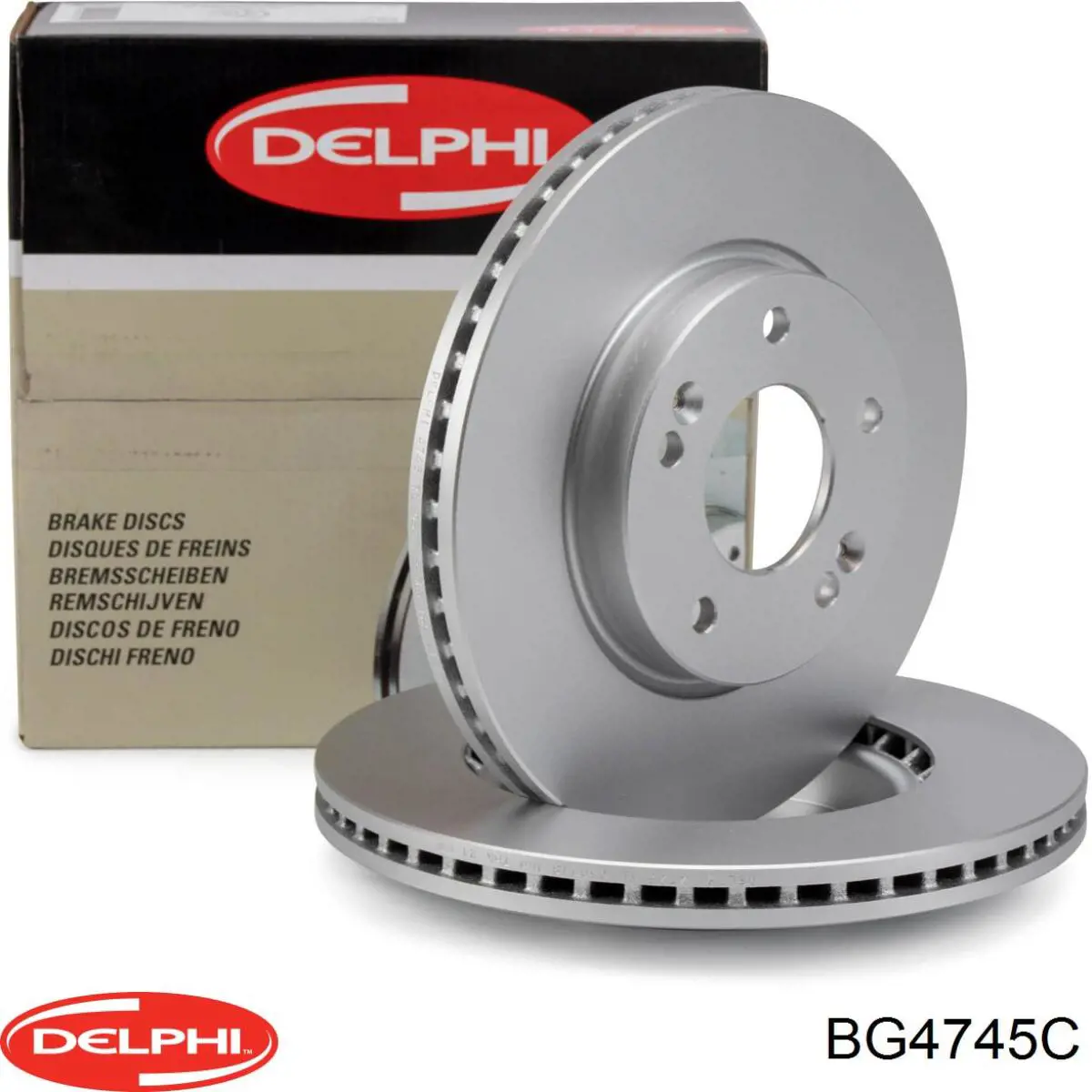 BG4745C Delphi передние тормозные диски