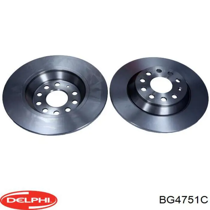 Купить BG4751C Delphi Диск тормозной задний