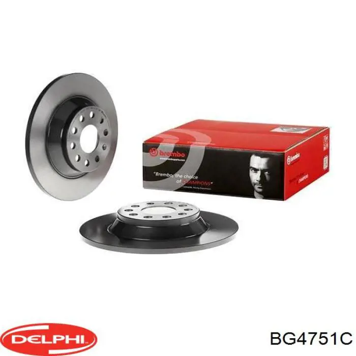 Тормозные диски BG4751C Delphi