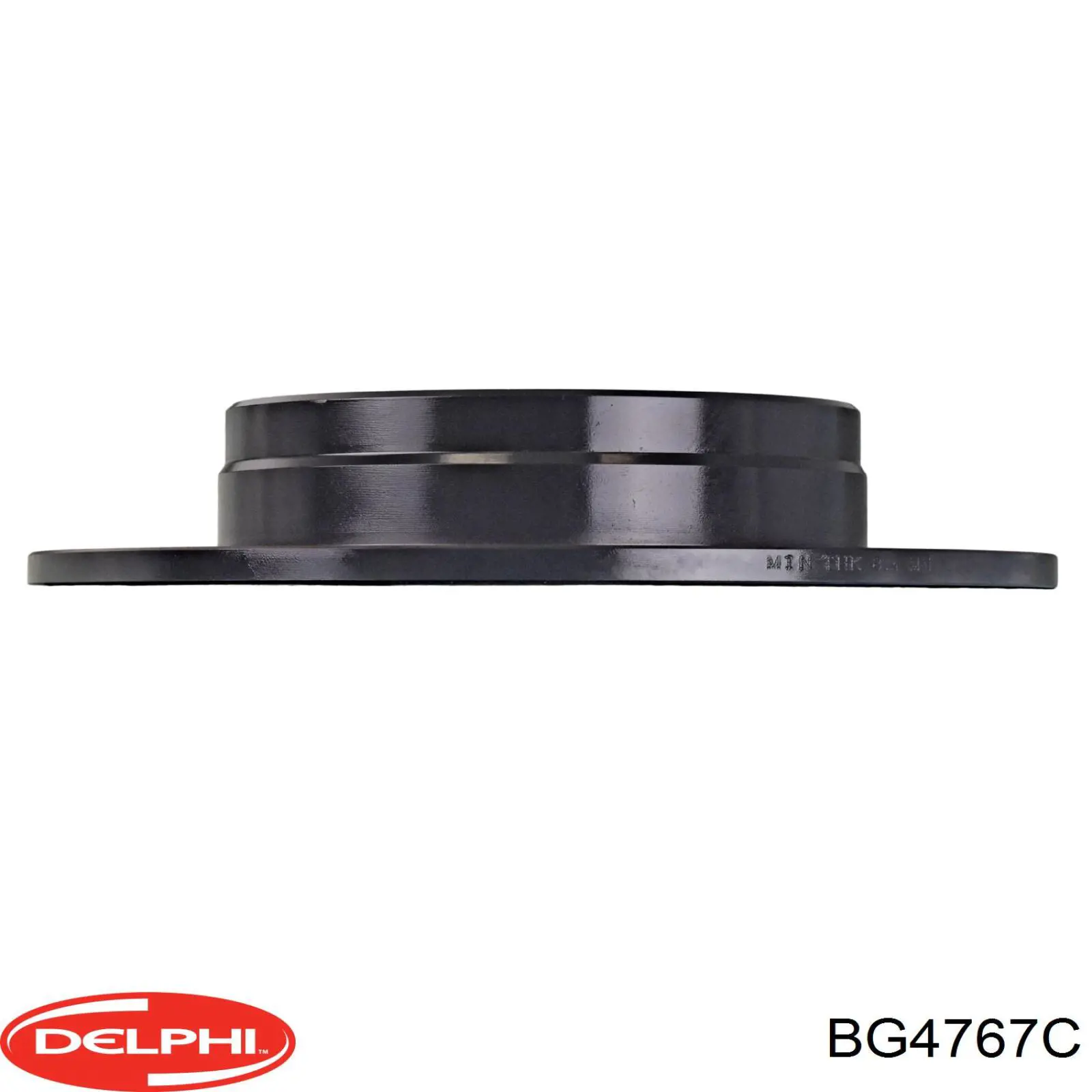 Задний тормозной диск Delphi BG4767C цена, от 49.47 USD