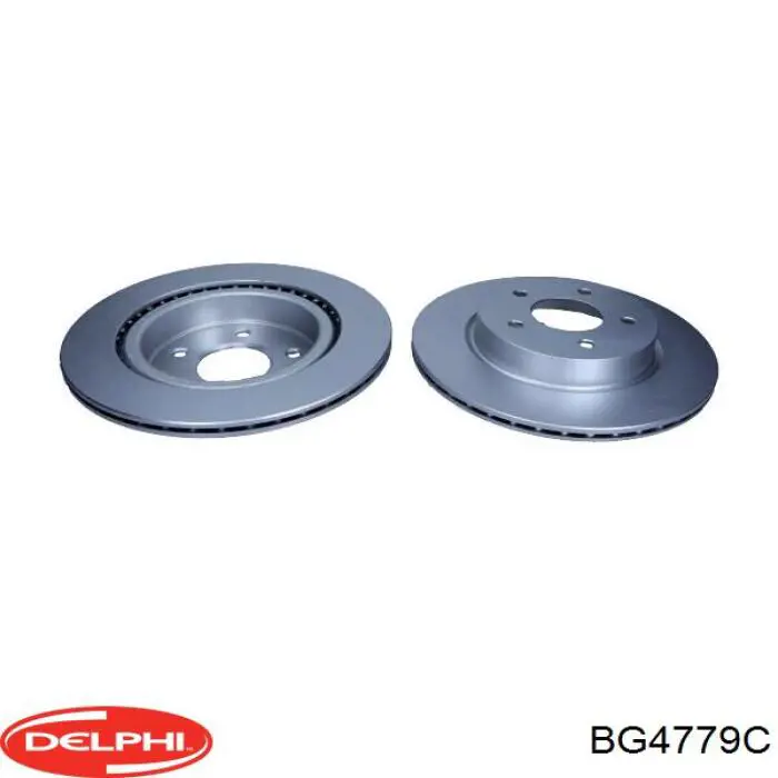 Задний тормозной диск Delphi BG4779C цена, от 47.34 USD