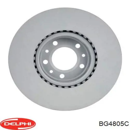 Передние тормозные диски BG4805C Delphi