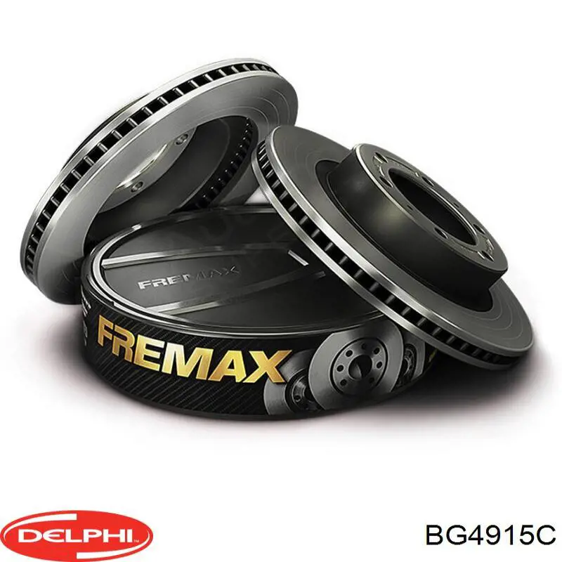 Тормоз дисковый передний Delphi BG4915C цена, от 68.96 USD