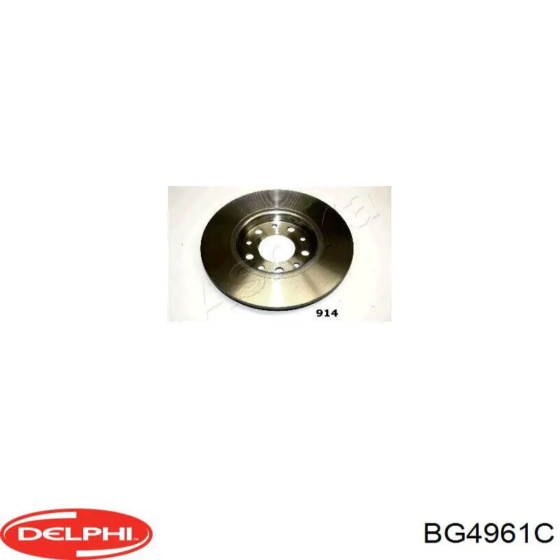 Задний тормозной диск Delphi BG4961C цена, от 85.82 USD