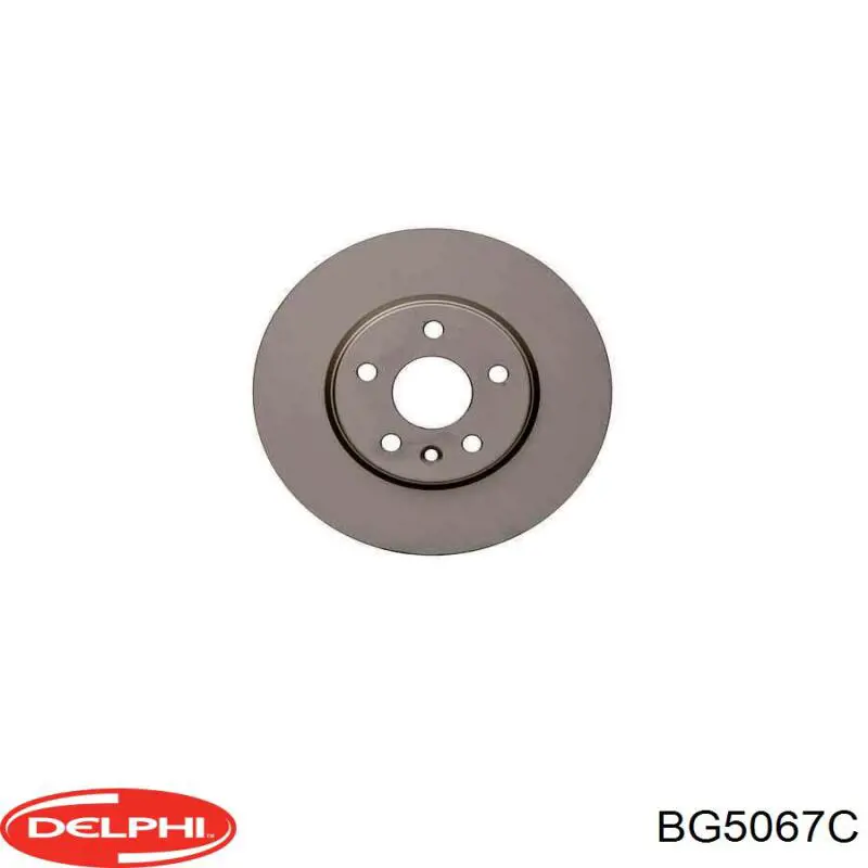 Тормоз дисковый передний Delphi BG5067C цена, от 50.23 USD