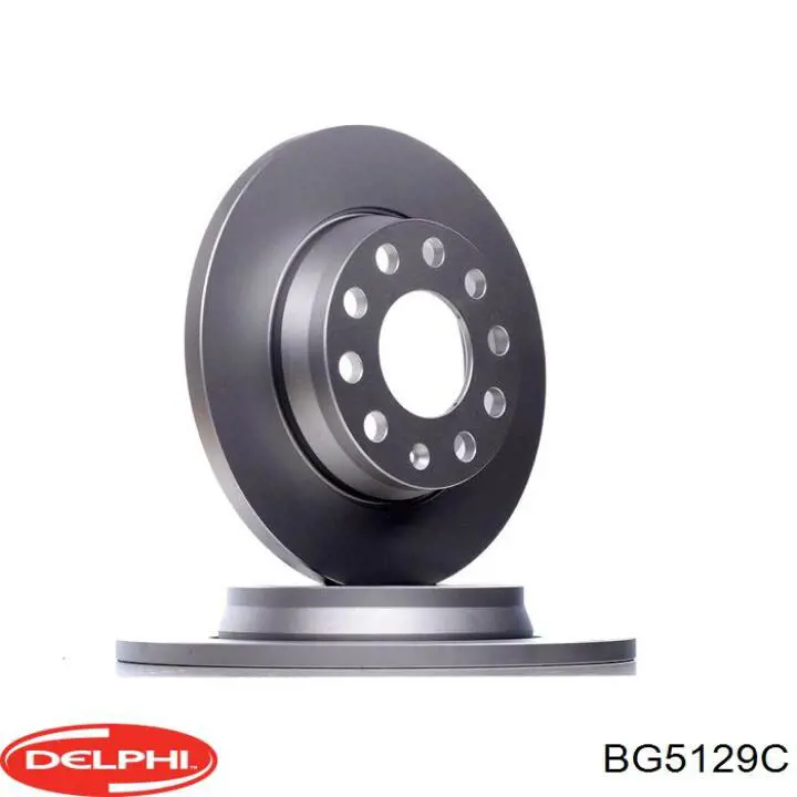 Задний тормозной диск Delphi BG5129C цена, от 29.97 USD