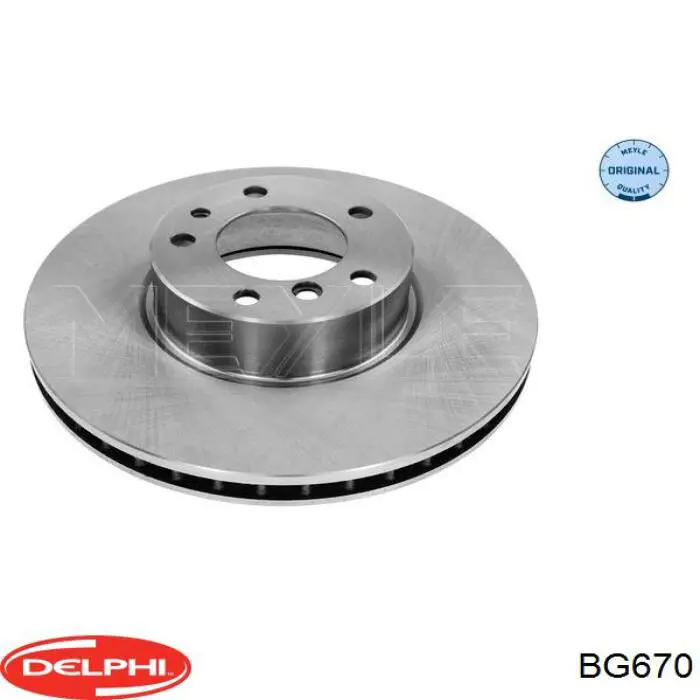 Купить BG670 Delphi Ротор тормозной