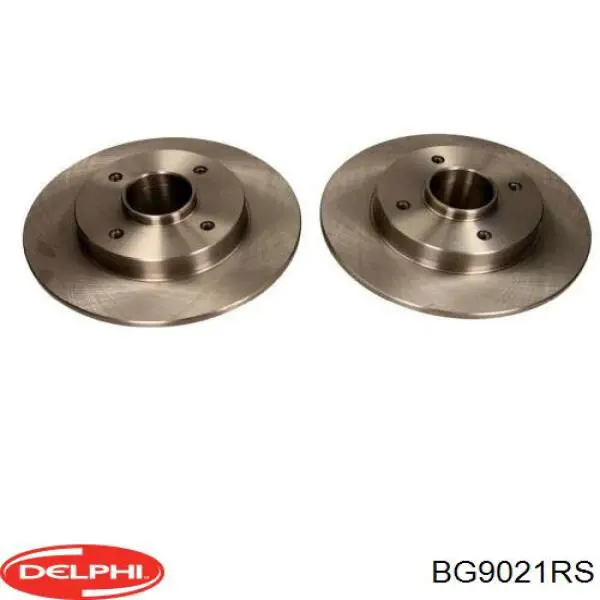 Задний тормозной диск Delphi BG9021RS цена, от 61.69 USD