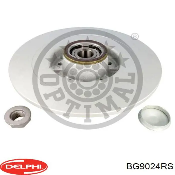 Тормозные диски BG9024RS Delphi