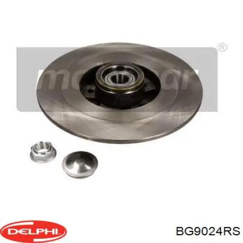 Задний тормозной диск Delphi BG9024RS цена, от 86.64 USD