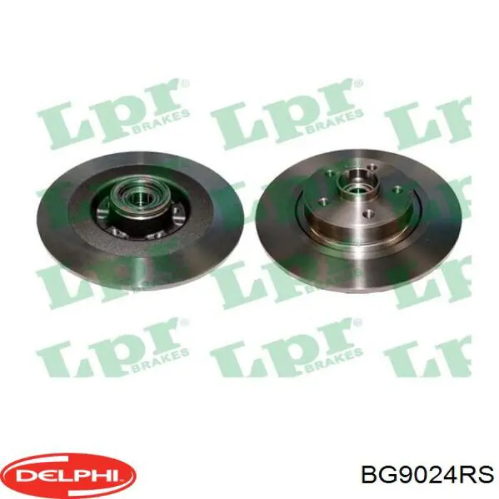 Купить BG9024RS Delphi Диск тормозной задний