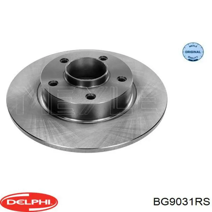 Задний тормозной диск Delphi BG9031RS цена, от 75.86 USD