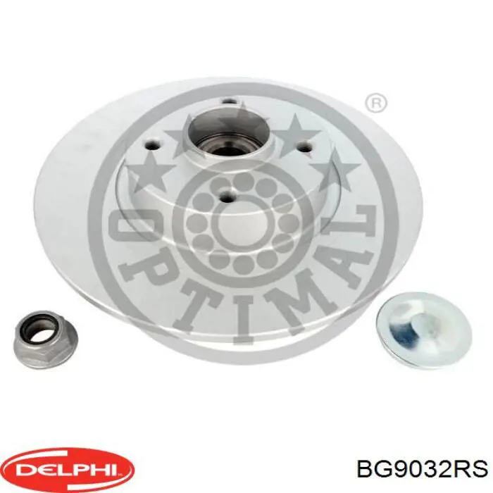 Купить BG9032RS Delphi Диск тормозной задний
