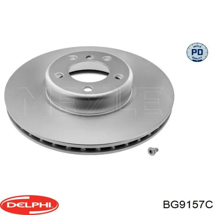Тормоз дисковый передний Delphi BG9157C цена, от 101.93 USD