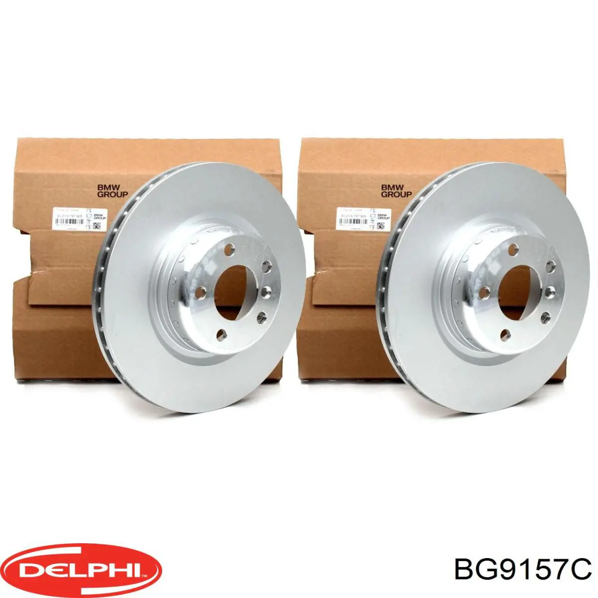 Передний тормозной диск Delphi BG9157C