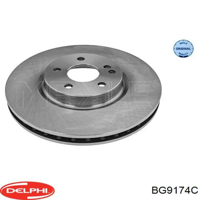 BG9174C Delphi Диск тормозной передний