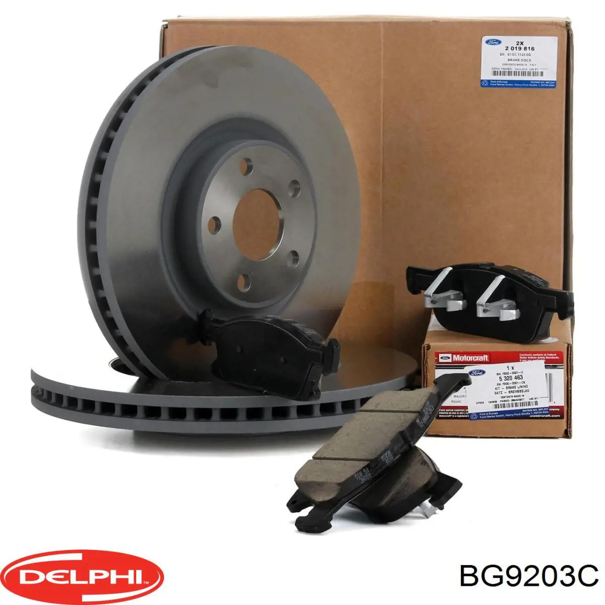 Купить BG9203C Delphi Ротор тормозной