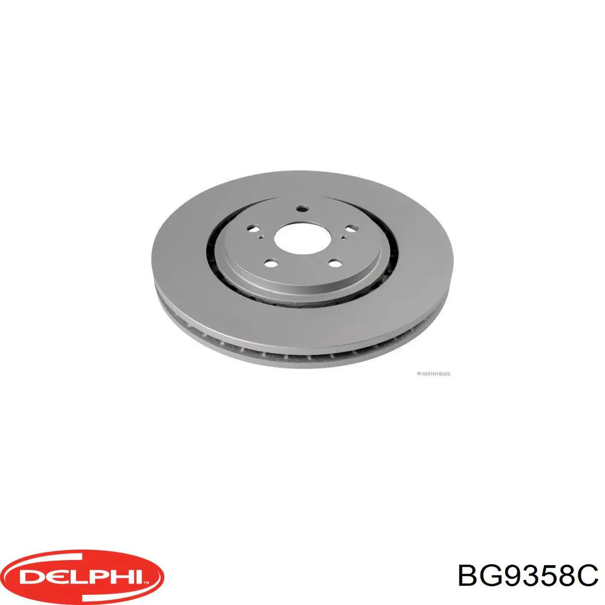 BG9358C Delphi передние тормозные диски