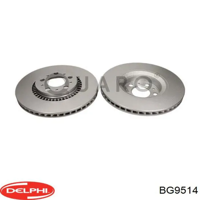 Передний тормозной диск Delphi BG9514