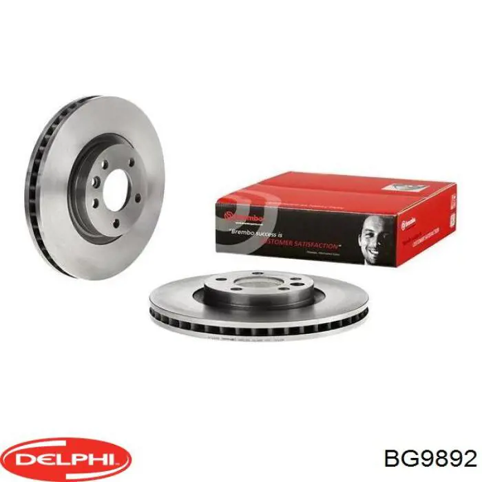 Передний тормозной диск Delphi BG9892